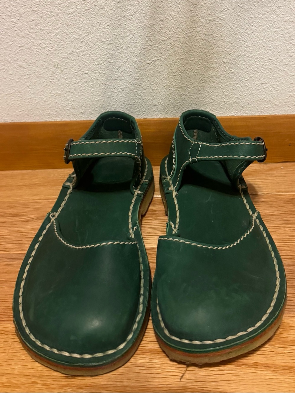 Duckfeet Mols Maryjane Sandal Green Turquoise - Picture 3 of 5